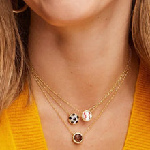 Load image into Gallery viewer, Soccer Necklace for Women, Football Fans Pendant Necklaces Team Gifts Game Day Jewelry

