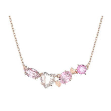Carregar imagem no visualizador da galeria, Candy Colorful Imitation Crystal Dopamine Unique Design Choker Necklace Bracelet Earrings, Jewelry for Women Bridal Gift
