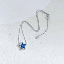 Load image into Gallery viewer, Silver Plated Small Jae Star Drusy Pendant Necklace, Fashion Jewelry for Women
