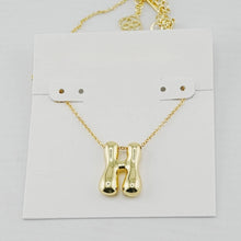 Cargar imagen en el visor de la galería, Gold Personalized Letter Initial A-Z Short Pendant Necklace, Gift for Mom Girlfriend Birthday Valentines Day
