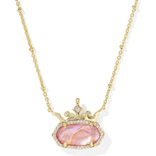 Carica l'immagine nel visualizzatore di Gallery, Princess Series Sparkling Crown Accent Short Pendant Necklace, Fashion Jewelry, Unique Gifts
