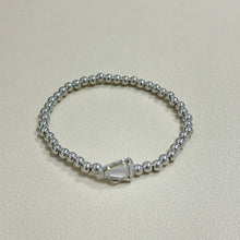 Cargar imagen en el visor de la galería, Cheer Gold Plated Bead Bracelet, Sports Teams &amp; Daily Encouragement Jewelry for Women

