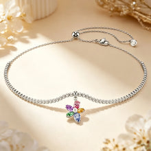 Load image into Gallery viewer, Silver Plated Cubic Zirconia Crystal Dragonfly Necklaces Earrings Bracelets Rings Bridal Wedding Jewelry for Women
