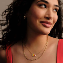Load image into Gallery viewer, Halloween Candy Corn Short Pendant Necklace/Stud Earrings for Women, Fashion Jewelry, Unique Gifts

