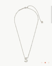 Load image into Gallery viewer, Silver Letters A-Z Pendant Necklace for Women, Fashion Jewelry, Unique Gifts
