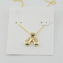 Cargar imagen en el visor de la galería, Gold Personalized Letter Initial A-Z Short Pendant Necklace, Gift for Mom Girlfriend Birthday Valentines Day
