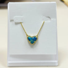 Load image into Gallery viewer, Heart Natural Crystal Gemstone Adjustable Pendant Necklace for Women, Fashion Jewelry
