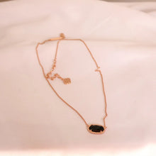 Load image into Gallery viewer, Geometric Rose Quartz Gemstone Pendant Necklace for Women, Fashion Jewelry, Unique Gifts

