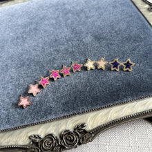 Carregar imagem no visualizador da galeria, Small Jae Star Drusy Stud Earrings for Women, Fashion Jewelry, Unique Gifts

