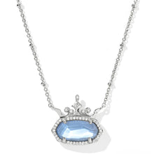 Carica l'immagine nel visualizzatore di Gallery, Princess Series Sparkling Crown Accent Short Pendant Necklace, Fashion Jewelry, Unique Gifts
