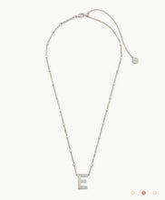 Load image into Gallery viewer, Silver Letters A-Z Pendant Necklace for Women, Fashion Jewelry, Unique Gifts
