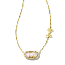 Load image into Gallery viewer, Love Shack Fancy Bow Blooming Heirloom Illusion Necklace for Women, Fashion Jewelry, Unique Gifts
