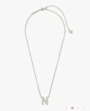 Load image into Gallery viewer, Silver Letters A-Z Pendant Necklace for Women, Fashion Jewelry, Unique Gifts
