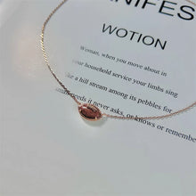 Load image into Gallery viewer, Football Short Pendant Necklace in Orange Goldstone, Fashion Jewelry, Unique Gifts
