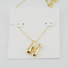 Cargar imagen en el visor de la galería, Gold Personalized Letter Initial A-Z Short Pendant Necklace, Gift for Mom Girlfriend Birthday Valentines Day
