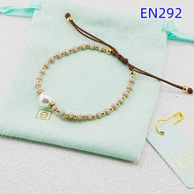 Load image into Gallery viewer, Boho Pearl &amp; Colorful Beaded Adjustable Cord Bracelet Set, Handmade Friendship Bracelets for Women

