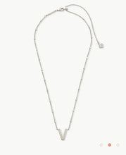 Load image into Gallery viewer, Silver Letters A-Z Pendant Necklace for Women, Fashion Jewelry, Unique Gifts
