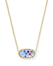 Lade das Bild in den Galerie-Viewer, Geometric Red White Blue Illusion Pendant Necklace for Women, Fashion Jewelry, Unique Gifts
