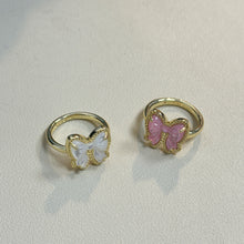 Load image into Gallery viewer, Bow Band Ring in Mother-of-Pearl, Jewelry Gift For Women-Size 7
