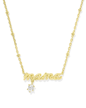 Carregar imagem no visualizador da galeria, Mama Crystal Short Pendant Necklace for Women, Fashion Jewelry, Unique Gifts
