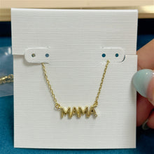 Carica l'immagine nel visualizzatore di Gallery, Mama Sparkle Pendant Necklace for Women, Fashion Jewelry, Unique Gifts
