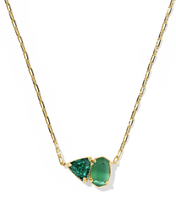 Cargar imagen en el visor de la galería, Colorful Birthstones Short Pendant Necklace for Women, Fashion Jewelry, Unique Gifts
