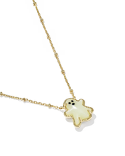 Carregar imagem no visualizador da galeria, Ghost Gold Short Pendant Necklace/Earrings, Fashion Jewelry, Unique Gifts
