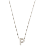 Load image into Gallery viewer, Silver Letters A-Z Pendant Necklace for Women, Fashion Jewelry, Unique Gifts

