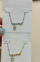 Carregar imagem no visualizador da galeria, Mama Crystal Short Pendant Necklace for Women, Fashion Jewelry, Unique Gifts
