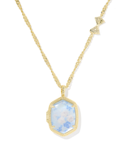 Cargar imagen en el visor de la galería, Love Shack Fancy Gold Locket Illusion Necklace for Women, Fashion Jewelry, Unique Gifts
