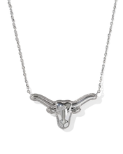 Lade das Bild in den Galerie-Viewer, Longhorn Short Pendant Necklace Western Cowgirl Texas Bull Head Choker Necklaces, Fashion Jewelry, Unique Gifts
