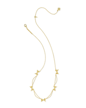 Carica l'immagine nel visualizzatore di Gallery, Bow Gold/Silver Strand Necklace,Fashion Jewelry Gift Idea
