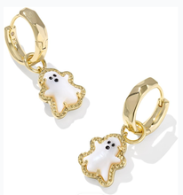 Carregar imagem no visualizador da galeria, Ghost Gold Short Pendant Necklace/Earrings, Fashion Jewelry, Unique Gifts
